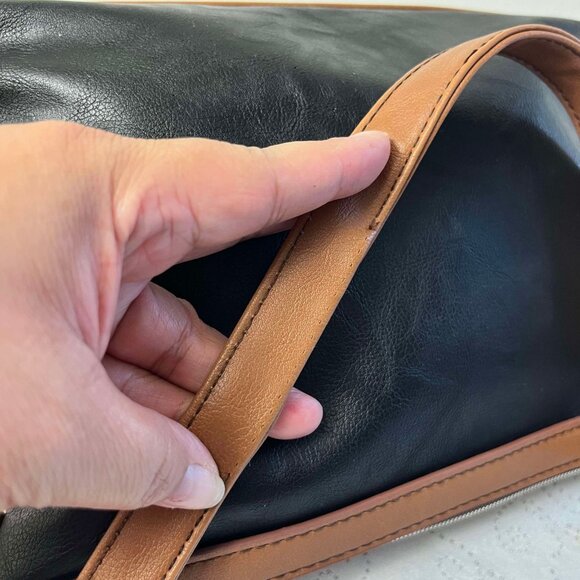 RELIC by FOSSIL Two Tone Brown and Light Brown Color Vegan Leather - Picture 10 of 15